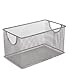 Design Ideas Mesh Zip Box, Silver