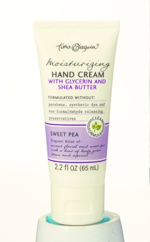 Sweet Pea Scented Hand Cream - Natural Replenishing Moisturizing Cream by Time & Again