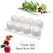 SAKOLLA Apple Shape Silicone Mousse Cake Mold, Chocolate Desserts Molds,French Dessert Pastry Baking Bakeware
