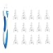 earwax remover tool,lighted earwax remover,Ear Wax Cleaner Removal Easy Smart Ear-pick Swab Earwax Remover Spiral Soft Safe Earpick With 16 Tips Ear Care Kits Use Simple