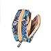 evoon Essential Oils Bag, Durable Canvas Portable Carrying Cases, for Essential Oils Accessories Double-Layer Storage Travel Bag Holds 12 Bottles (Blue)