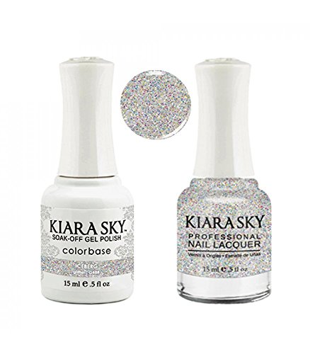 Kiara Sky Matching Gel Polish + Nail Lacquer, Iceberg, .5 fl. oz Kiara Sky Matching Gel Polish + Nail Lacquer, Iceberg, .5 fl. oz