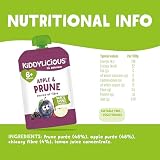 Kiddylicious Prune & Apple Pouches 100g x6 Suitable 6+ Months view 4