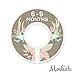 Modish Labels Baby Clothes Size Dividers, Baby Closet Organizers, Size Dividers, Baby Closet Organizers, Closet Dividers, Clothes Organizer, Girl, Woodland, Deer, Boho, Flowers, Floral Antlers (Baby)
