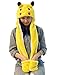 PULAMA Winter Animal Hat Set Cap for 3-17yr Kids Cosplay Party Christmas Costume Toy (Pikachu)