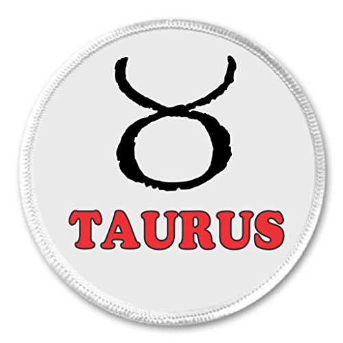 A&T Designs Taurus 3" Sew On Patch Zodiac Horoscope Astrological Sign Symbol