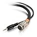 Legrand - C2G RapidRun VGA, 3.5mm Flying Lead, Multi-Format Flying Lead, Black Audio Video Cables, 1.5 Foot In-Wall Cable, 1 Count, C2G 60048