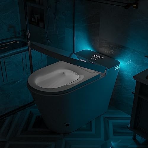 ARRISEA Smart Toilet with Bidet Built in, Auto Flush & Foot Sensor