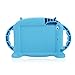 Dwopar iPad Mini 1 2 3 4 Case for Kids, Soft Silicone Kids Proof Case with Carrying Handle Shockproof Baby Proof Protective and Durable Cover with Stand for Apple iPad Mini 1 2 3 4 Robot Baby - Blue