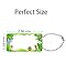 Child ID Bag Tags, Write-On Kids Name Tags for Backpack, Lunchbox & Diaper Bag, Great for Preschool & Daycare, Pack of 6 (Green Forest)