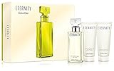 ETERNITY Gift Set for WOMEN - 3.4 oz. EDP Spray + 3.4 oz. Body Lotion + 3.4 oz. Shower Gel - OR EMAIL FOR ANY OTHER PERFUMES - 100% AUTHENTIC & ORIGINAL - No Exceptions