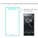 [Update Version] Xperia XZ Premium Screen Protector, OMYFILM Sony XZ Premium Glass Screen Protector [Dust-Proof] [Scratch Free] Tempered Glass for Xperia XZ Premium (Clear)