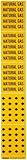 Brady 7196-3C 2-1/4