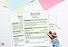 White Linen Textured Specialty Cardstock | Blank Thick 8 1/2 X 11 Heavyweight Card Stock for Wedding Invitations, Announcements, Greeting Cards | 80lb Cover (216gsm) | 50 Sheets