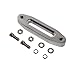 Extreme Max 5600.3096 MAGNA Polished Aluminum Universal ATV / UTV Hawse Fairlead for Synthetic Rope, SILVER