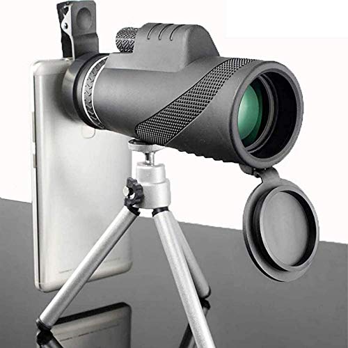 IW.HLMF Monokular 40X60 Leistungsstarkes Fernglas Großes Handfernrohr LLL NightMilitary l Jagd, Birtay-Geschenk…