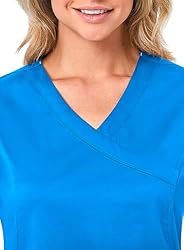 Maevn Women's Blossom Mock Wrap Top