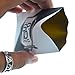 5 Pack - Specialist ID Black Dual Card ID Badge Holder - Holds 2 Cards - Rigid Hard Plastic - Double Sided Card Holder for Horizontal or Vertical Badges - Open Face Design
