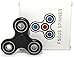 Focus Spinner - (4 Colors) Fidget Toy For Anxiety Stress Relief Attention Focus For Children / Adult Gift ADHD (Black)