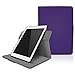iPad Air 2 Case, Apple iPad Air Case Cover, rooCASE ORB 360 Rotating Case Smart Cover - Purple