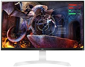 LG 27UD69P-W 27" 4K UHD IPS LED Monitor - Black/white