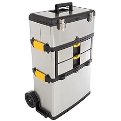 Portable Tool Box - Storage Compartments for