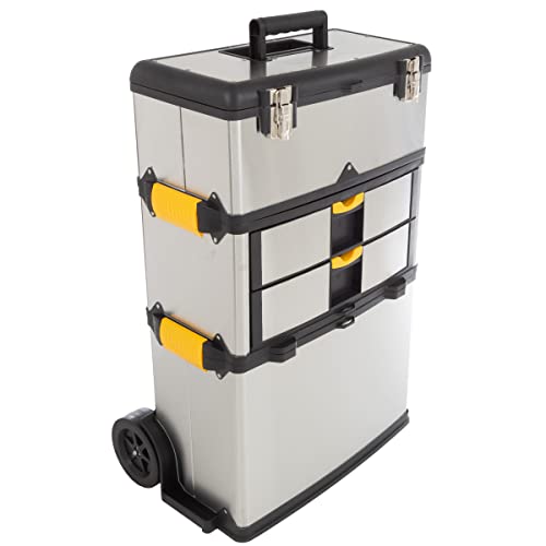 Portable Tool Box - Storage Compartments for