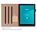 Google Pixel C Case, ProCase Leather Stand Folio Case Cover for 2015 Google Pixel C Tablet 10.2 inch, with Multiple Viewing angles, auto Sleep/Wake, Document Card Pocket (Brown)