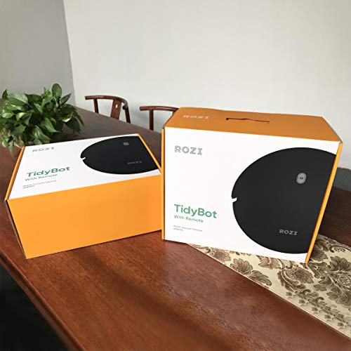 Rozi TidyBot Robot Vacuum Cleaner with Remote Control, 1600Pa, 4
