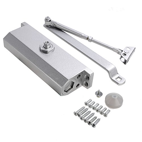 Modrine Automatic Door Closer Heavy Duty for Commercial and Residential Use Grade 1 Aluminum Alloy Door Close, for Larger Door Weight 176-242lbs