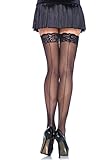 Leg Avenue Women's Plus Size Sheer Lace Top