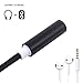 [2 Pack]Yeworth 2 in 1 Lightning to Audio 3.5mm Headphone and Lightning Charger Adapter [Support iOS 10.3.2] for iPhone 7 7 Plus