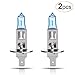 AGPTEK High Bright H1 Halogen Headlight Bulb, 2 Pack