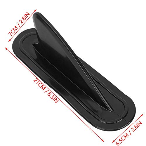 image for Jacksking Kayak Fin, Durable PVC Skeg Tracking Fin Integral Surfboard 