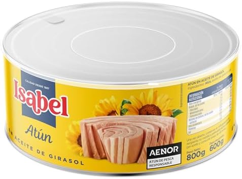 Atún en aceite de girasol, lata ahorro 900gr