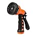 Garden Hose Nozzle Hand Sprayer 7 Pattern High Pressure Watering Spray Gun Nozzles