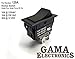 GAMA Electronics 30 Amp Off-On Rocker Switch