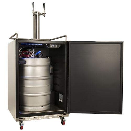 5 EdgeStar+KC7000SSODTWIN+Cooled+Outdoor+Kegerator