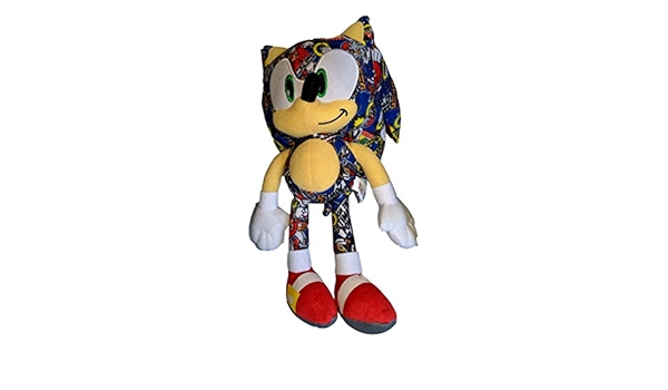 Sonic The Hedgehog 12 Inch Sticker Bomb Plush Stuffed Toy Amazon Sg Toys