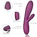 SVAKOM Lester Powerful Ultra-long Battery Intelligent G-spot Rechargeable Rabbit Vibrator with Heating Mode(Violet) .