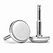 1-Piece Steel Stem Bed Frame Glides to Replace Wheels, Set of 4