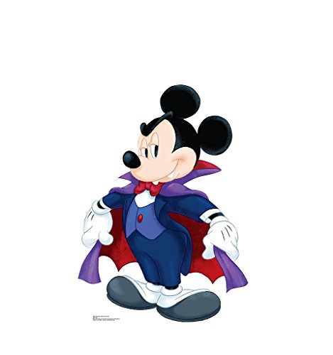Halloween Mickey Dracula - Advanced Graphics Life Size Cardboard Standup