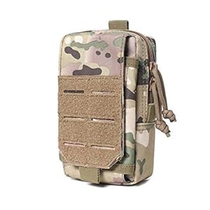 Outdoor EDC Tactical Molle Pouch Militaire Heuptas Gereedschapstas Houder Pakket voor Sport, Wandelen, Trekking…
