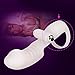 Gooooolife Clitoris Stimulation Vibrating Fingering Masturbation Device,Translucent
