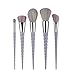 5 Piece Unicorn Rainbow Makeup Brush Set