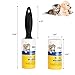 Lint Roller Pet Hair Remover Fur Tape Roller Sticky Hair Remover for Clothes Dog Hair - 5 Pack