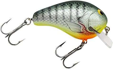 Bagley Baits BB2-CBGL Balsa B2 Chartreuse Bluegill, 2.5"