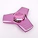 Hot Sale! AMA(TM) Hands Spinner Triangle Fidget Copper Ball Fingertip Bearing Toy EDC Focus Gyro (Pink)