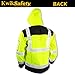 KwikSafety - Charlotte, NC - GALAXY SoftShell Reflective Jacket [LIMITED EDITION PATTERN] Class 3 Water Resistant ANSI OSHA Hi Viz Gear/Yellow 2XL