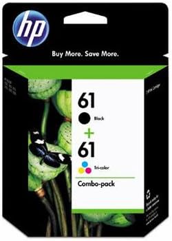HP 61 Ink Cartridge - OEM - OEM# CR259FN - Combo Pack - For use in DeskJet 1050 and Others